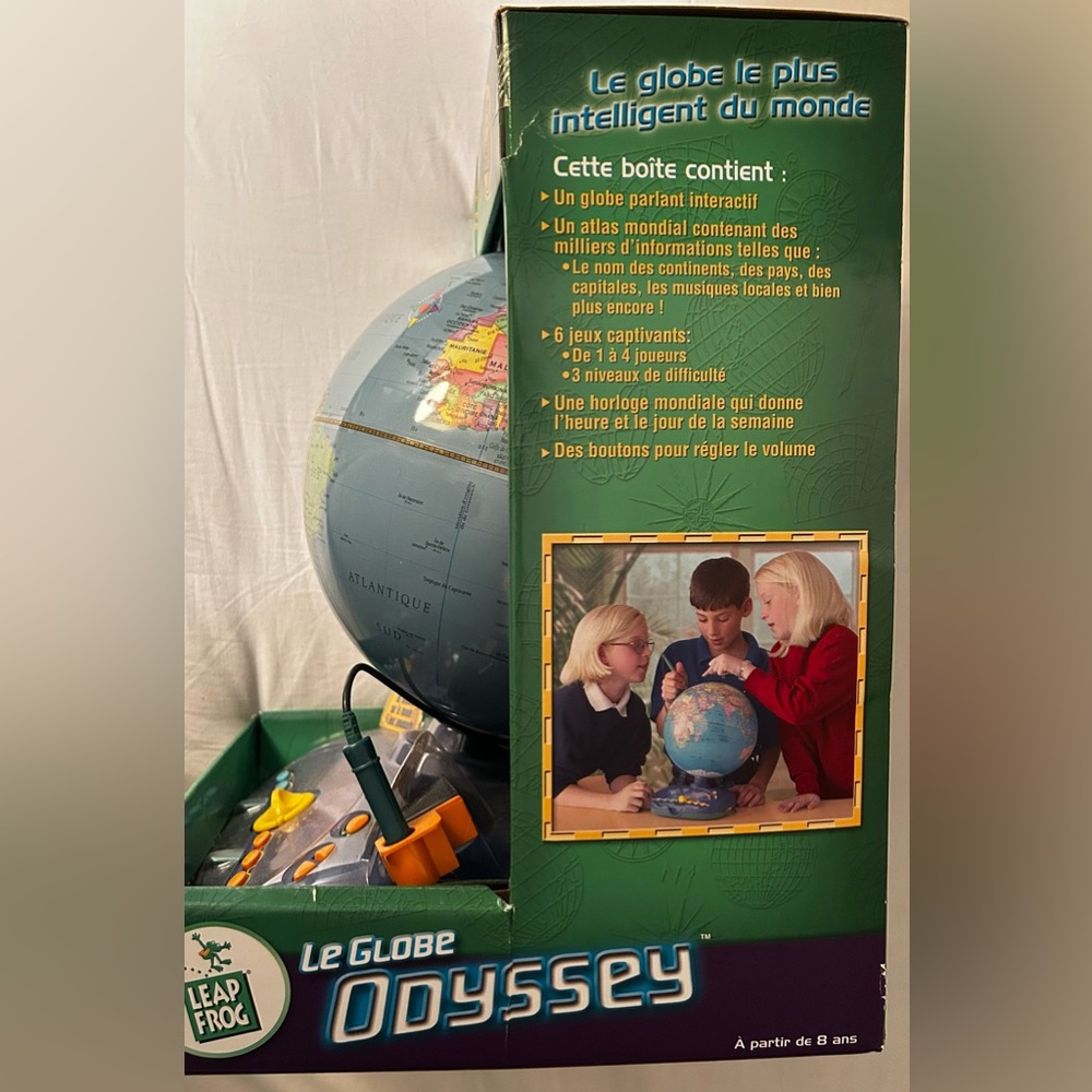Neuf, Jouet Educatif et Interactif, LE GLOBE ODYSSEY de LEAP FROG, 8 Ans et Plus - Picture 6 of 6